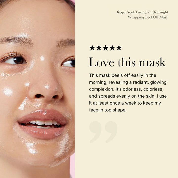 Kojic Acid Turmeric Night Wrapping Mask